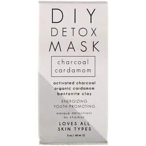 Honey Belle, DIY Detox Mask, Charcoal Cardamom, 2 oz (60 ml) - Supply Center USA