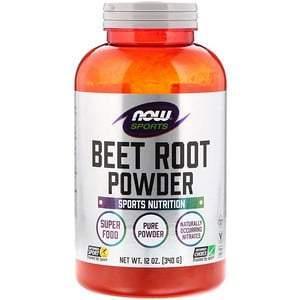 Now Foods, Sports, Beet Root Powder, 12 oz (340 g) - Supply Center USA