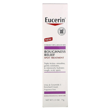 Eucerin, Roughness Relief Spot Treatment, Fragrance Free, 2.5 oz (71 g) - Supply Center USA