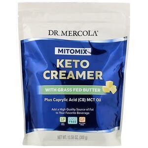 Dr. Mercola, Mitomix, Keto Creamer with Grass Fed Butter, 10.58 oz (300 g) - Supply Center USA