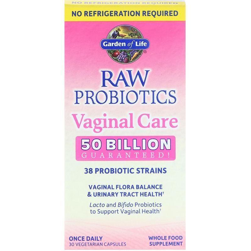 Garden of Life, RAW Probiotics Vaginal Care, 30 Vegetarian Capsules - Supply Center USA