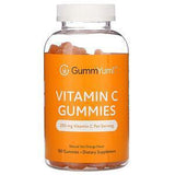 GummYum!, Vitamin C Gummies, Natural Tart Orange Flavor, 125 mg, 180 Gummies - Supply Center USA