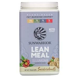 Sunwarrior, Illumin8 Lean Meal, Snickerdoodle, 1.59 lb (720 g) - Supply Center USA