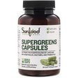 Sunfood, Supergreens Capsules, 155 mg, 90 Capsules - Supply Center USA