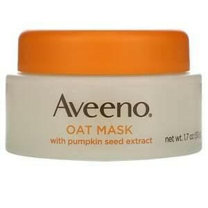 Aveeno, Oat Beauty Mask with Pumpkin Seed Extract, Soothe, 1.7 oz (50 g) - HealthCentralUSA