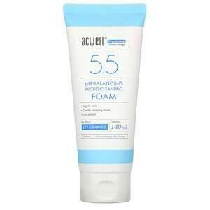 Acwell, No 5.5, pH Balancing Micro Cleansing Foam, 140 ml - HealthCentralUSA