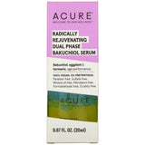 Acure, Radically Rejuvenating Dual Phase Bakuchiol Serum, 0.67 fl oz (20 ml) - Supply Center USA