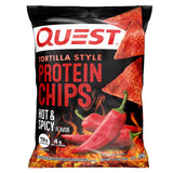 Quest Nutrition Tortilla Style Protein Chips Variety Pack, Chili Lime, Nacho Cheese, Loaded Taco, Low Carb, High Protein, Gluten Free, 1.1 Oz (Pack of 12)