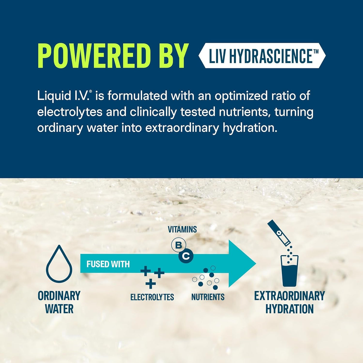Liquid I.V.® Hydration Multiplier - Seaberry | Electrolyte Powder Drink Mix | 3 Pack (48 Servings)
