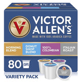 Victor Allen'S Coffee Variety Pack (Morning Blend, 100% Colombian, Donut Shop Blend, and French Roast), 42 Count, Single Serve Coffee Pods for Keurig K-Cup Brewers