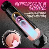 Male Masturbator Cup, Quiet Adult Sex Toys for Men Realistic Pocket Pussy Vagina Textured with 7.5In Depth Lifelike Soft and Man Masturbation Stroker