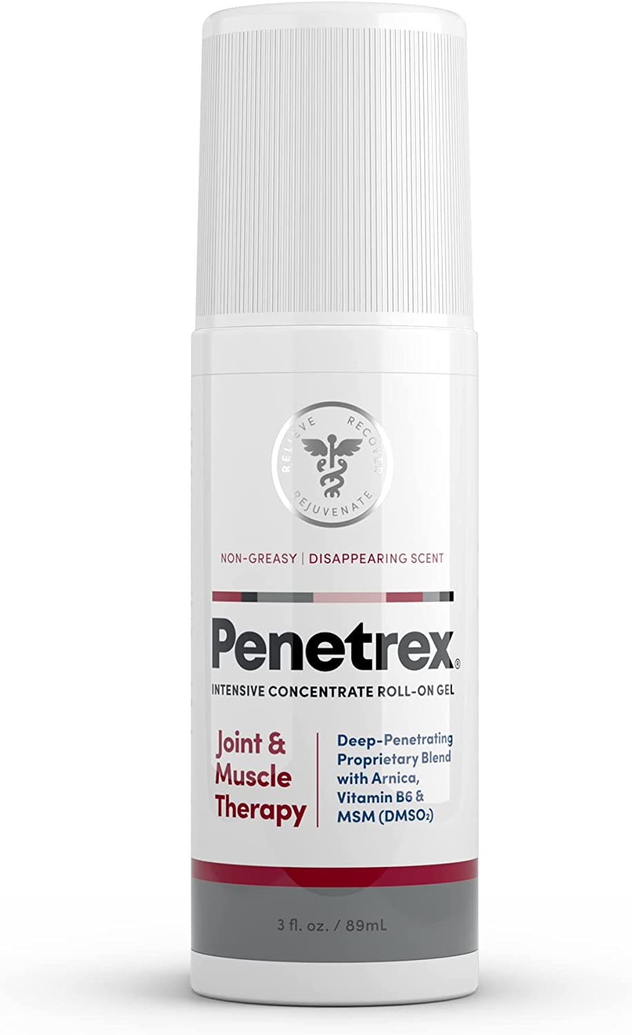 Penetrex Joint & Muscle Therapy – Soothing Comfort for Back, Neck, Hands, Feet – Premium Whole Body Rub with Arnica, Vitamin B6 MSM & Boswellia – Non-Greasy 2Oz Cream