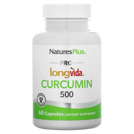 NaturesPlus, Pro Longvida Curcumin, 500 mg, 60 Capsules - Supply Center USA