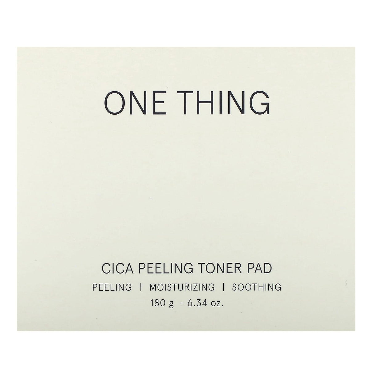 One Thing, Cica Peeling Toner Pad, 6.34 oz (180 g) - Supply Center USA