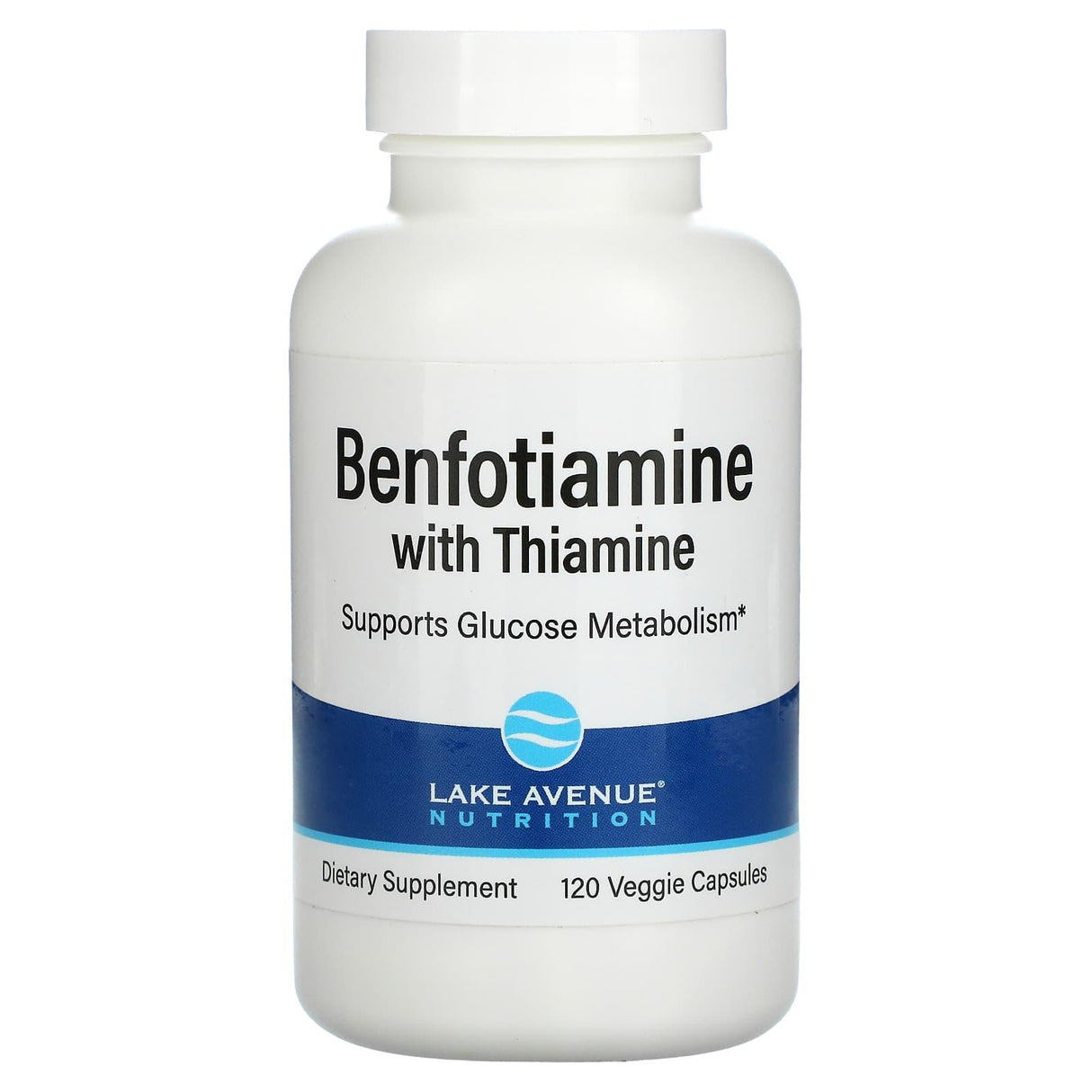 Lake Avenue Nutrition, Benfotiamine with Thiamine, 250 mg, 120 Veggie Capsules - Supply Center USA