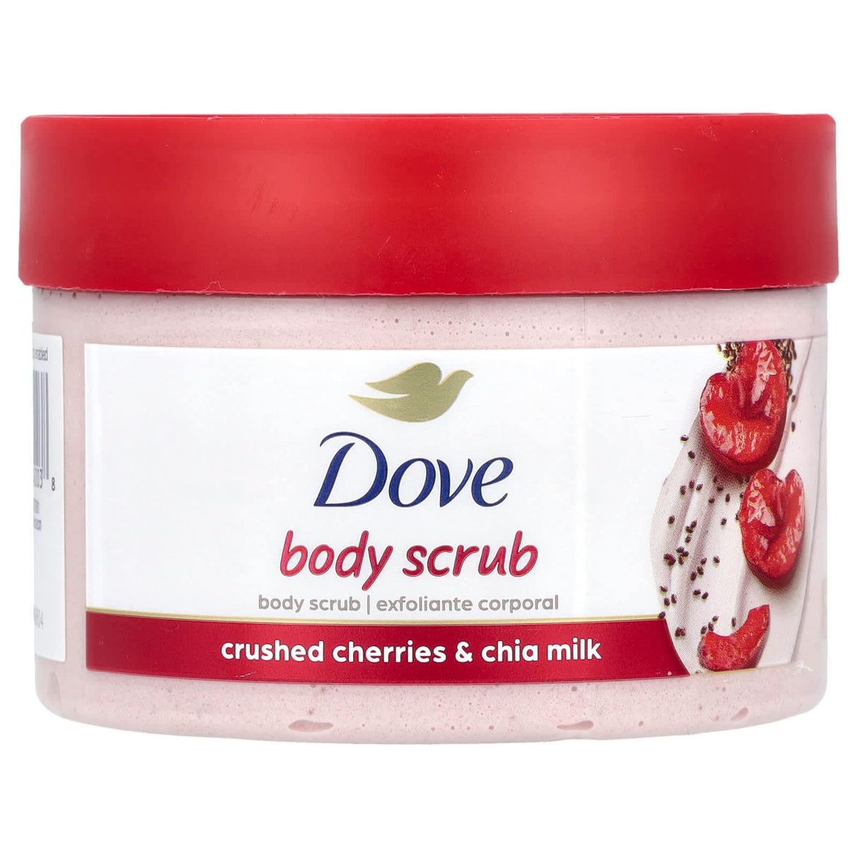 Dove, Body Scrub, Crushed Cherries & Chia Milk, 10.5 oz (298 g) - Supply Center USA