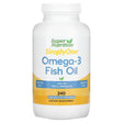 Super Nutrition, Omega-3 Fish Oil, 1,000 mg, 240 Fish Softgels - Supply Center USA