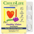 ChildLife, Healthy Vision SoftMelts, Natural Berry Flavor, 27 Tablets - Supply Center USA