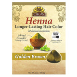 Okay Pure Naturals, Henna, Longer-Lasting Hair Color, Golden Brown , 2 oz (56.7 g) - Supply Center USA