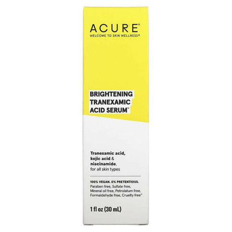 ACURE, Brightening Tranexamic Acid Serum, 1 fl oz (30 ml) - Supply Center USA