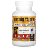 NuBest, Doctor Taller, Kids 2-9 Years, Grape, 90 Chewable Tablets - Supply Center USA