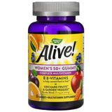 Nature's Way, Alive! Women's 50+ Gummy Complete Multivitamin, Mixed Berry, 60 Gummies - Supply Center USA