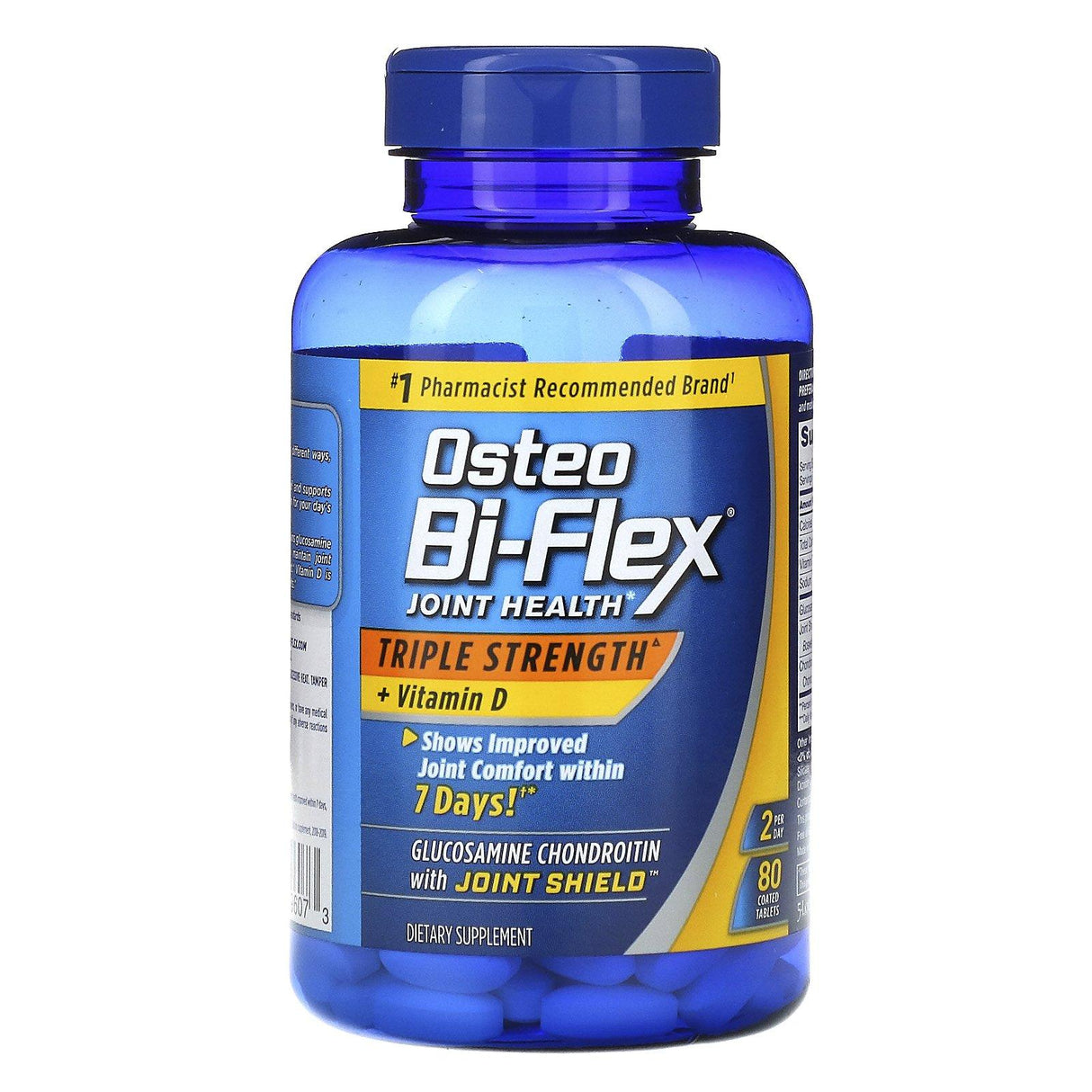 Osteo Bi-Flex, Joint Health, Triple Strength + Vitamin D, 80 Coated Tablets - Supply Center USA