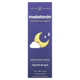 NutraChamps, Melatonin Liquid Drops, Natural Berry, 1.52 oz (45 ml) - Supply Center USA