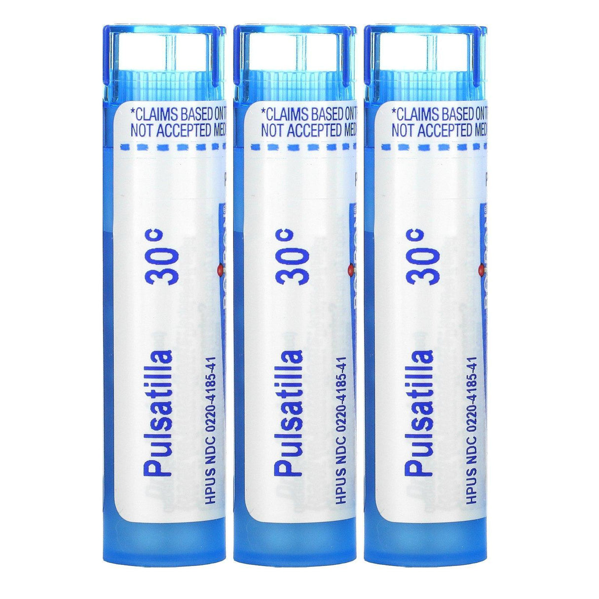 Boiron, Pulsatilla, Cold & Mucus Relief, Meltaway Pellets, 30C, 3 Tubes, 80 Pellets Each - Supply Center USA