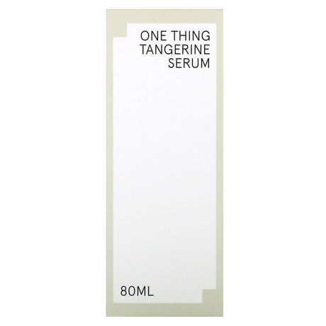 One Thing, Tangerine Serum , 80 ml - Supply Center USA