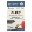 BareOrganics, Sleep, Superfood Water Enhancer, Organic Mixed Berry, 5 Stick Packets, 0.21 oz (6 g) Each - Supply Center USA