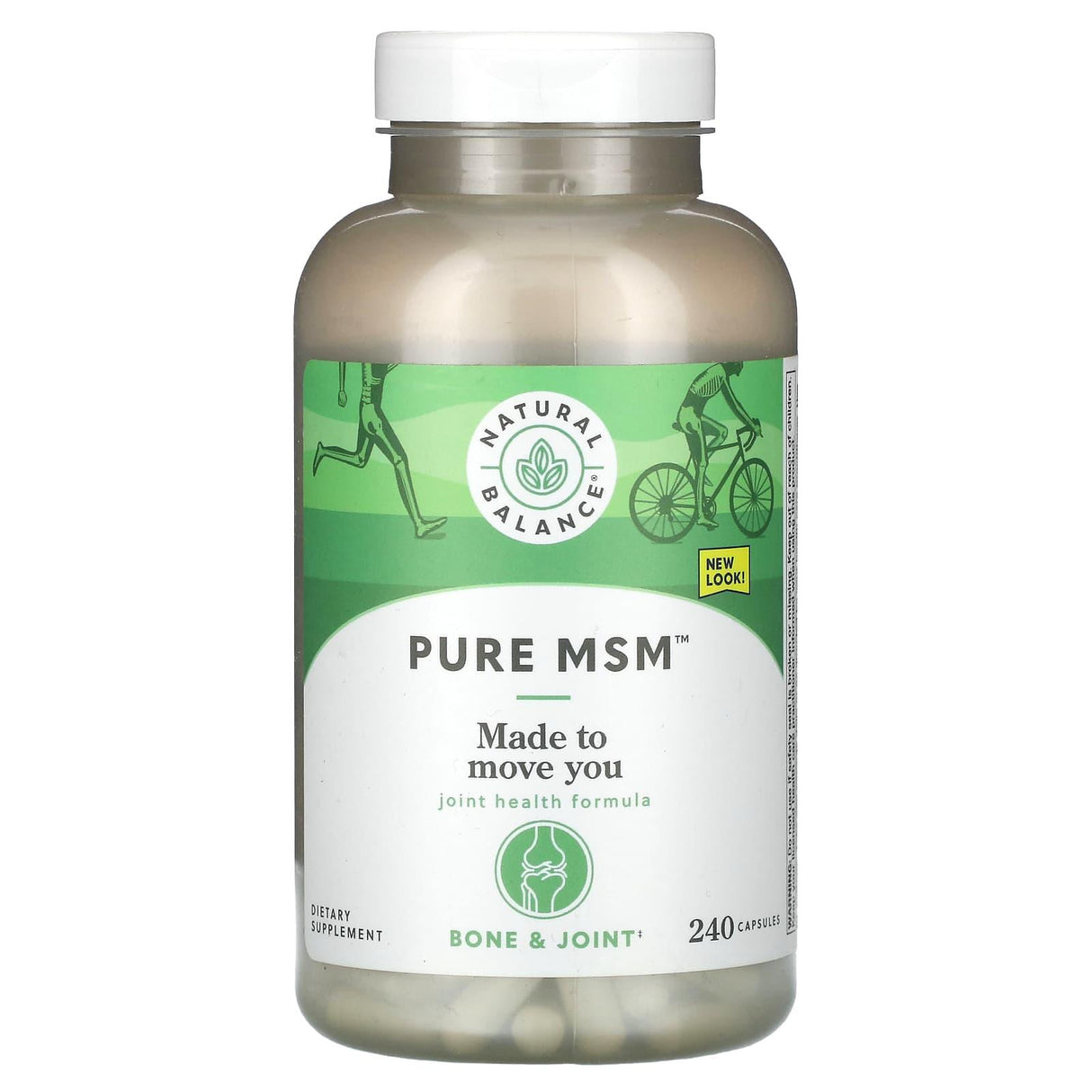 Natural Balance, Pure MSM, 240 Capsules - Supply Center USA