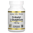 California Gold Nutrition, S-Acetyl L-Glutathione, 100 mg, 120 Veggie Capsules - Supply Center USA