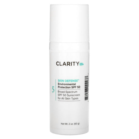 ClarityRx, Skin Defense, Environmental Protection SPF 50, 2 oz (60 g) - Supply Center USA