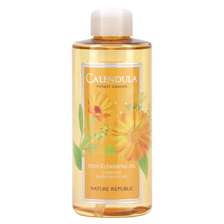 Nature Republic, Calendula Forest Garden, Deep Cleansing Oil, 6.76 fl oz (200 ml) - Supply Center USA