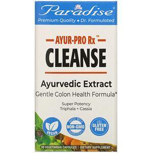 Paradise Herbs, AYRU-Pro Rx, Cleanse, 60 Vegetarian Capsules - Supply Center USA