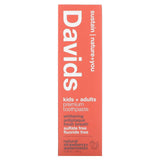 Davids Natural Toothpaste, Premium Toothpaste, Kids + Adults, Natural Strawberry + Watermelon, 5.25 oz (149 g) - Supply Center USA