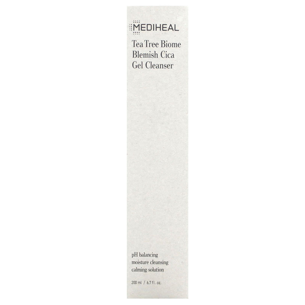 Mediheal, Tea Tree Biome Blemish Cica Gel Cleanser, 6.7 fl oz (200 ml) - Supply Center USA