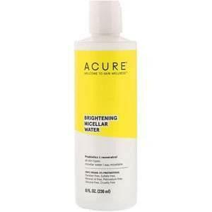 Acure, Brightening Micellar Water, 8 fl oz (236 ml) - Supply Center USA