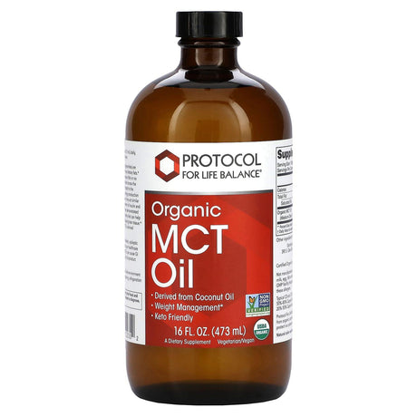 Protocol for Life Balance, Organic MCT Oil, 16 fl oz (473 ml) - Supply Center USA