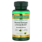 Nature's Bounty, Mental Fatigue & Stress Relief, 400 mg, 30 Capsules - Supply Center USA