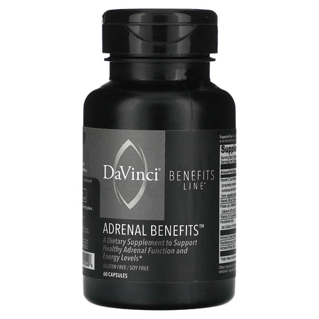 DaVinci Laboratories of Vermont, Benefits Line, Adrenal Benefits, 120 Capsules - Supply Center USA