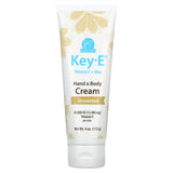 Carlson, Key E, Vitamin E + Aloe, Hand & Body Cream, Unscented, 4 oz (113 g) - Supply Center USA