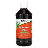 Now Foods, Elderberry Liquid for Kids, 8 fl oz (237 ml) - Supply Center USA