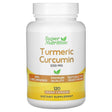 Super Nutrition, Turmeric Curcumin, 500 mg, 120 Veggie Capsules - Supply Center USA