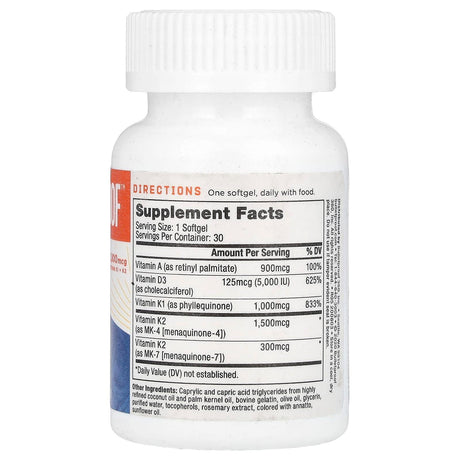 BulletProof, Vitamins A·D·K, 30 Softgels - Supply Center USA