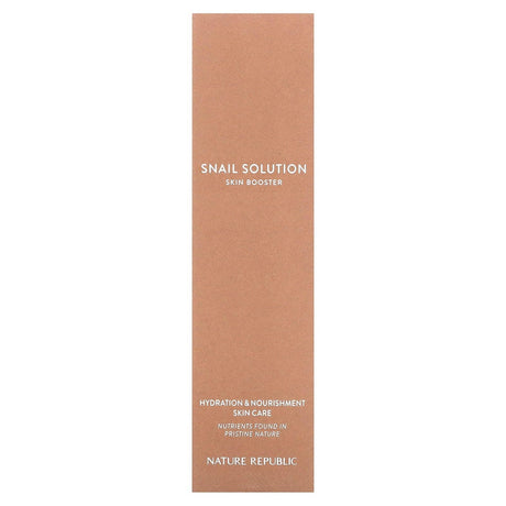 Nature Republic, Snail Solution Skin Booster, 4.39 fl oz (130 ml) - Supply Center USA