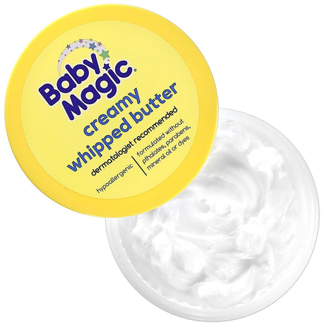 Baby Magic, Creamy Whipped Butter, Soft Powder , 8.4 oz (240 g) - Supply Center USA