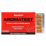 MuscleMeds, Aromatest, 500 mg, 30 Liquid Capsules - Supply Center USA