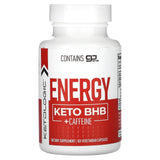 KetoLogic, Energy Keto BHB + Caffeine, 60 Vegetarian Capsules - Supply Center USA